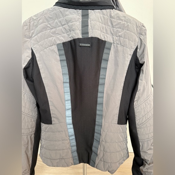 Blanc Noir Lightweight Grey and Black Jacket Small - Picture 3 of 7
